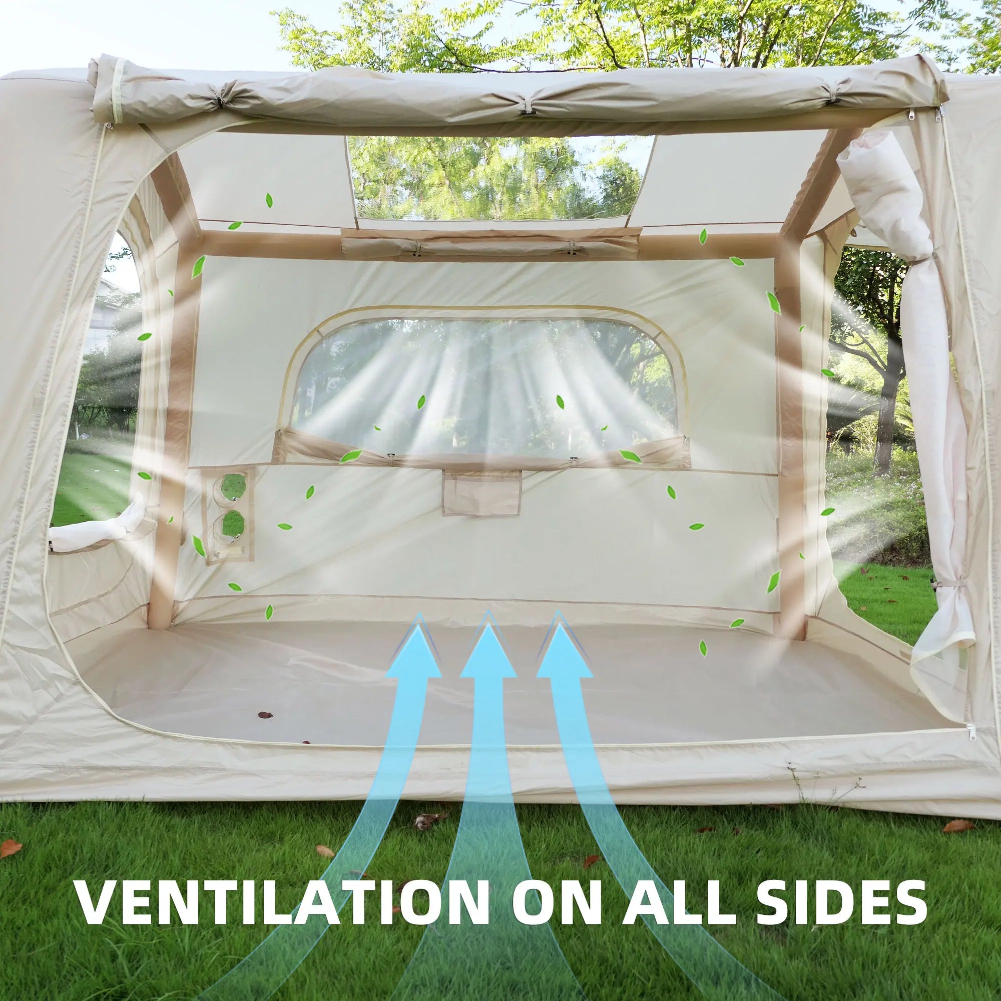 New SUV/TRUCK Inflatable Tents for Camping /Tailgating  Easy Setup Inflatable /Waterproof Air Tents for Camping Adult 4/6/8 Person