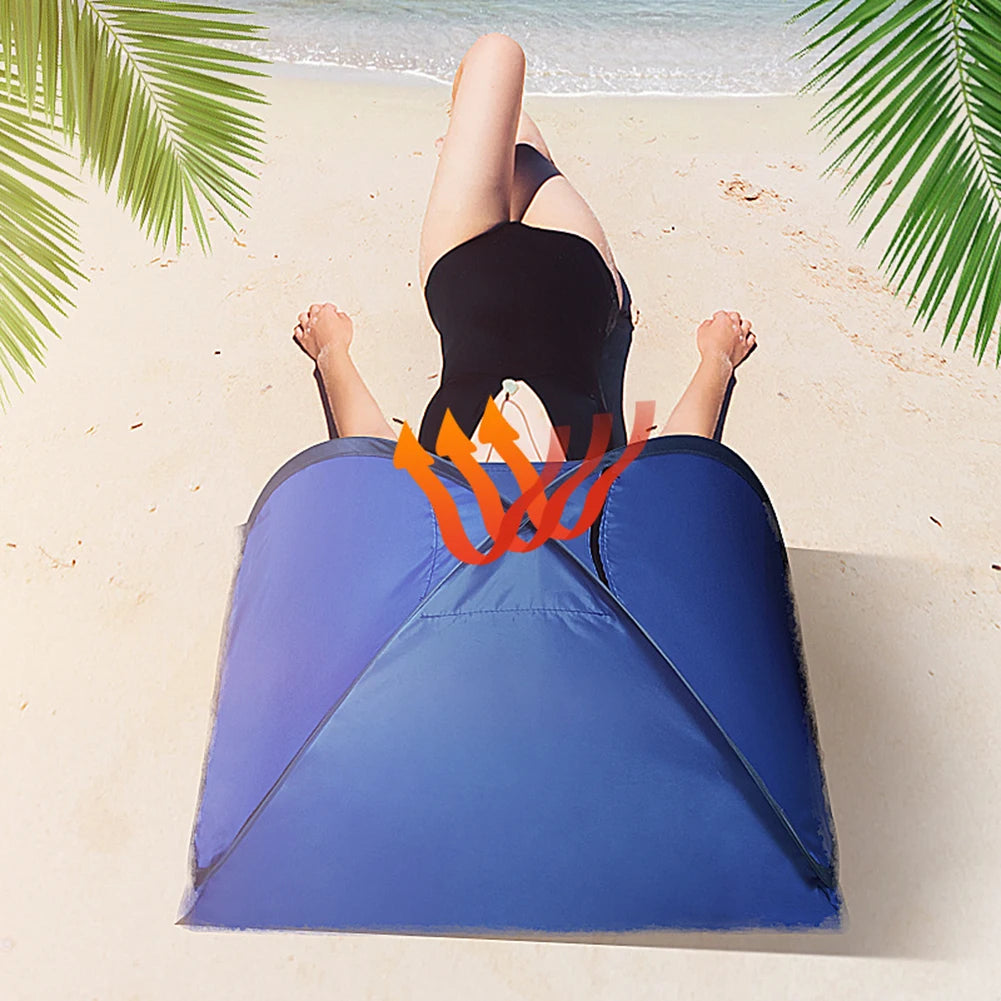 Head Tent Mini Portable Sun Shelter Pop-Ups /Sunbathing Head Tent Face Tent for Outdoors
