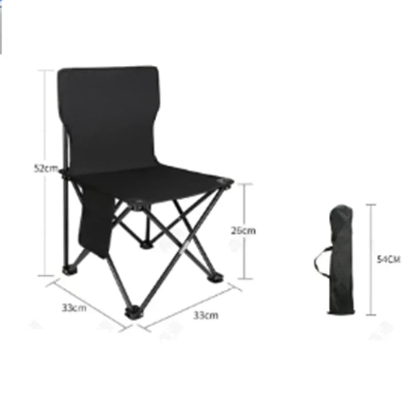 1PC Portable outdoor Collapsible Stool Fishing Bench
