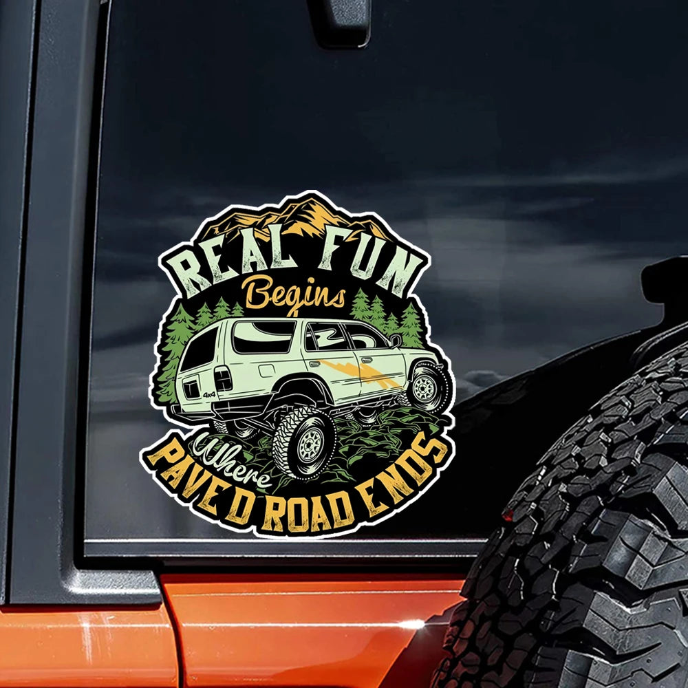 Timberline  Sports Latest off road 4х4 Waterproof Decal