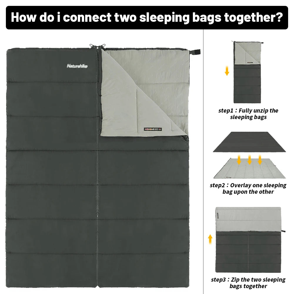 Bed Roll/Waterproof Ultralight Double Quilt Washable/ Outdoor Sleeping Bag