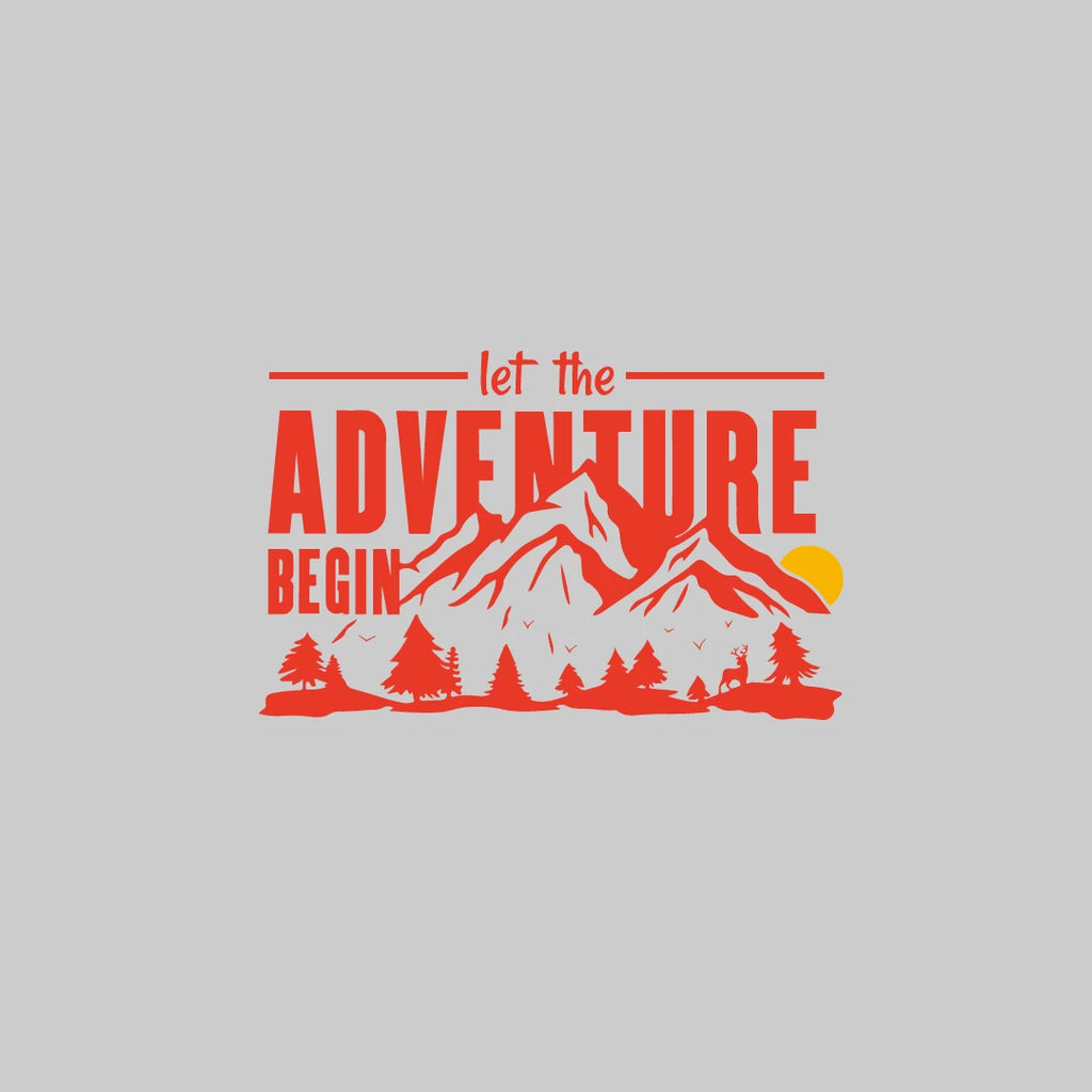 ALL NEW ! Let the adventure begin ,glass window/ body waterproof vinyl Decal