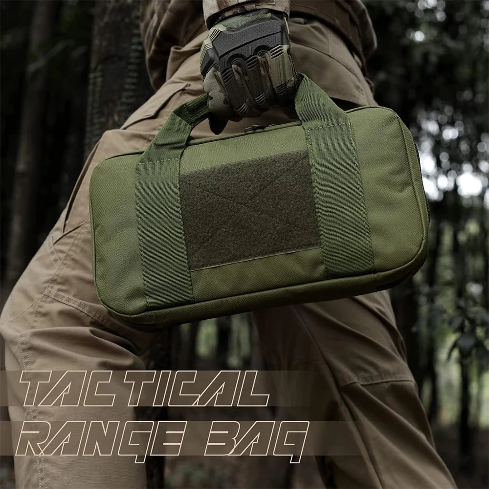 #1 Pistol Bag Concealed Carry Case Handgun Pouch with Magazine Storage Slot Pistol Accessories