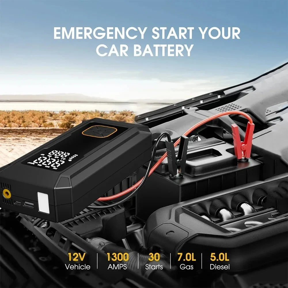 TIMBERLINESPORTINGCO CHOICE ! Battery Jump with Air Pump 4000A Jump Starter &150PSI Air Compressor,