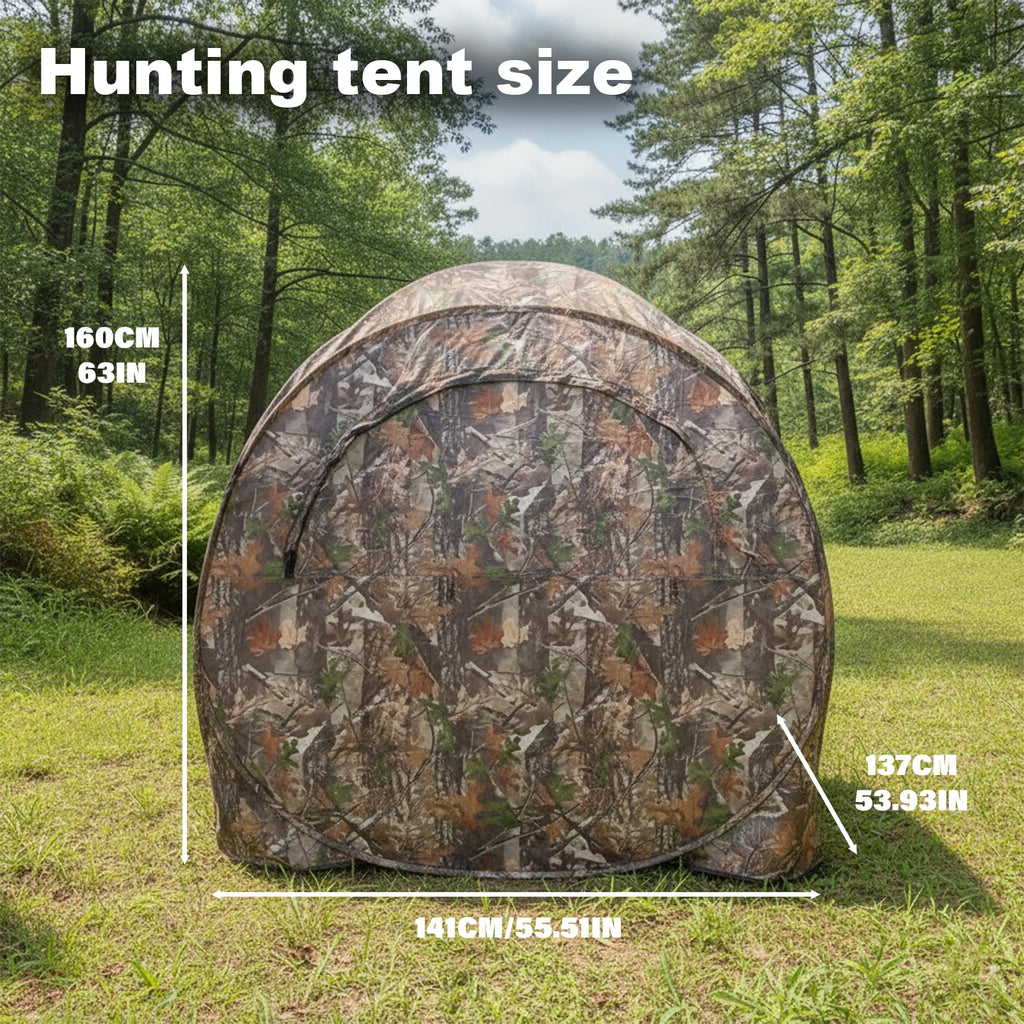 Secret Spot Hunting Blind /Easy Setup And Storage Outdoor Camo Blind