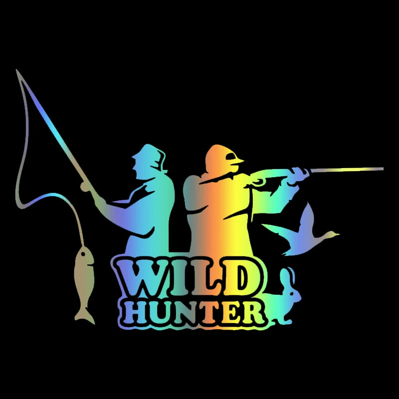 Wild Hunting Car Sticker Waterproof Auto Decors on Bumper Rear Window
