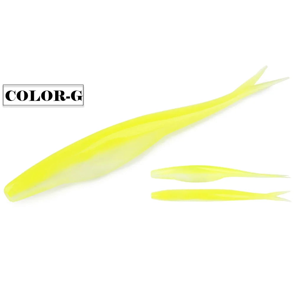 Spinpoler TPR Soft Bait Floating 12cm Jerk Minnow Fishing Shad Super Soft Flexible For Zander Pike Perch Bass Sea Fish Pesca