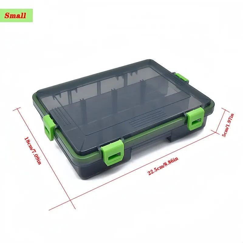Fishing Tackle Box Tray Large Capacity Fishing Accessories /Goods-Orange color supply