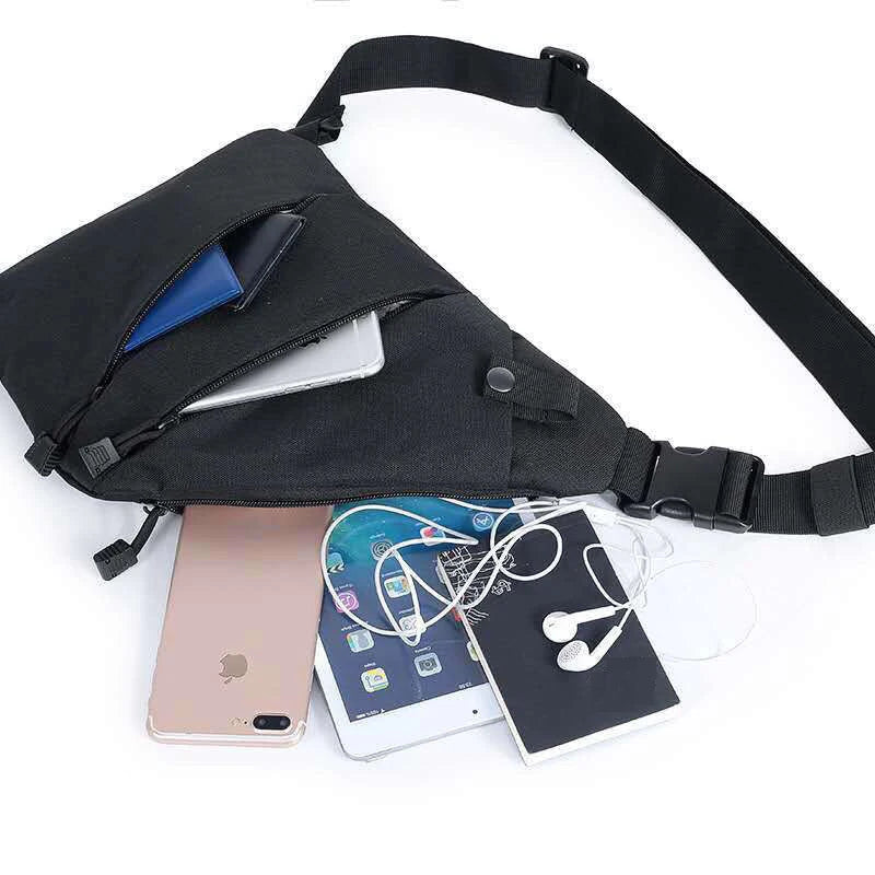 Multifunctional Concealed Tactical Storage Gun Bag Holster Men's Left /Right Nylon Shoulder Holster