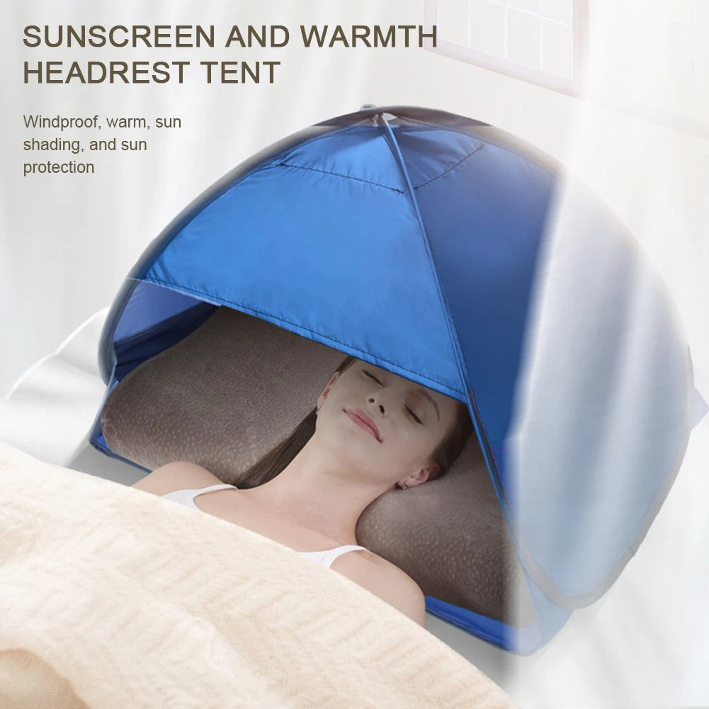 Head Tent Mini Portable Sun Shelter Pop-Ups /Sunbathing Head Tent Face Tent for Outdoors