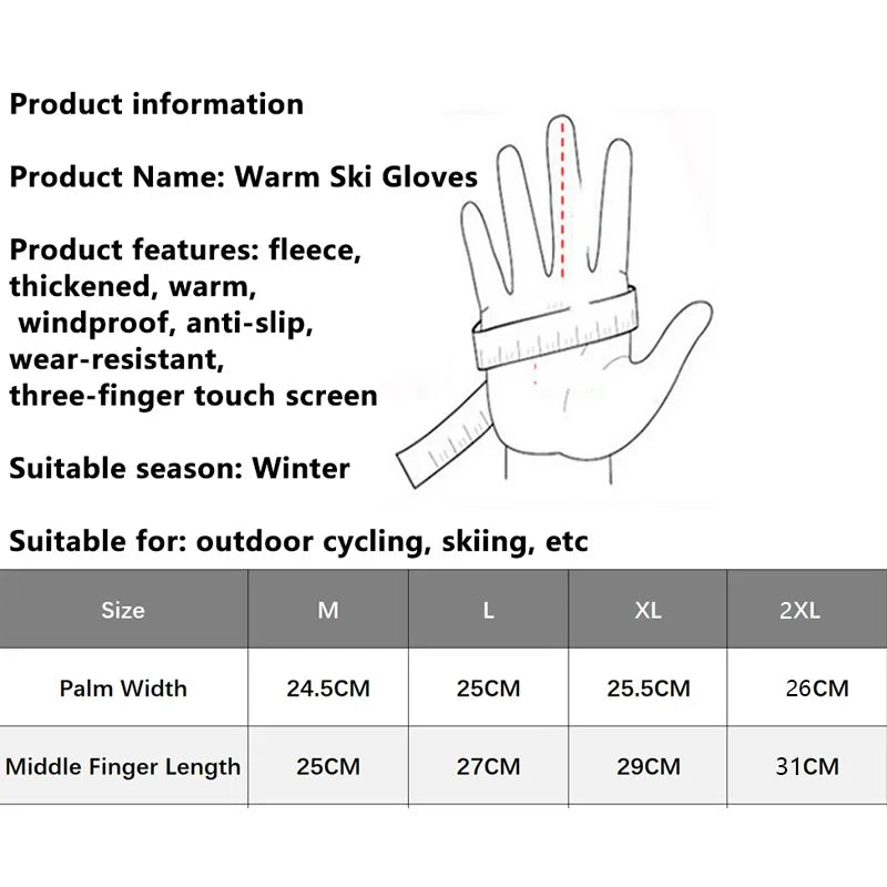 Camouflage Hunting Warm Non-Slip Fishing Gloves Waterproof  Sport Gloves
