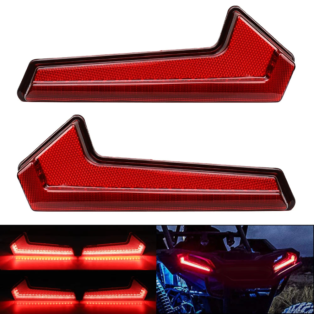 LED Taillights Rear Lamps UTV Tail Lights for Polaris RZR XP 1000 Turbo Sportsman 570 850 1000 2018-2023 Accessories