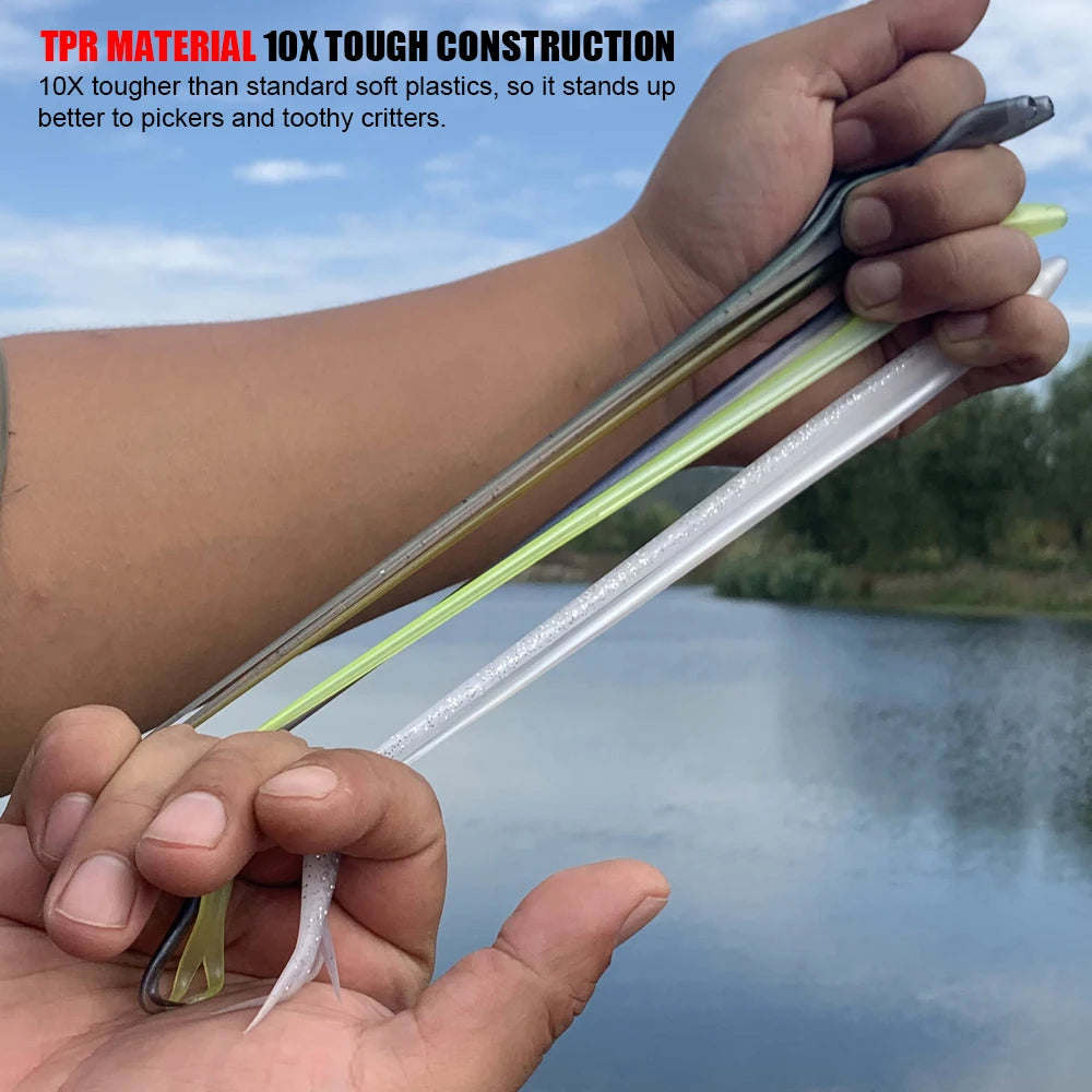 Spinpoler TPR Soft Bait Floating 12cm Jerk Minnow Fishing Shad Super Soft Flexible For Zander Pike Perch Bass Sea Fish Pesca