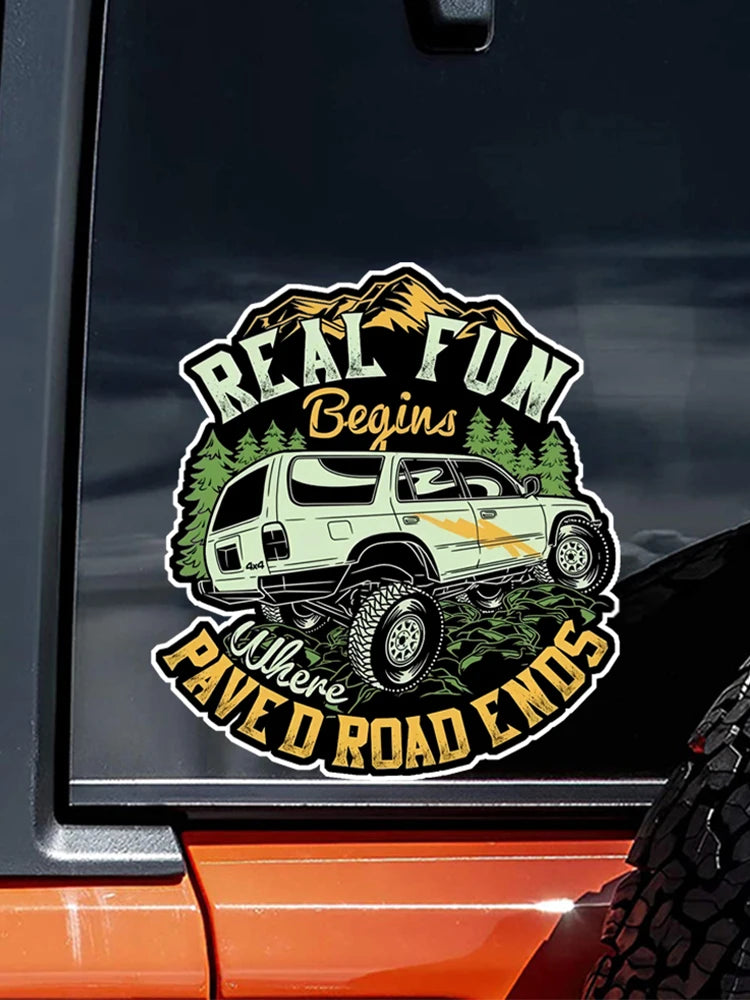 Timberline  Sports Latest off road 4х4 Waterproof Decal