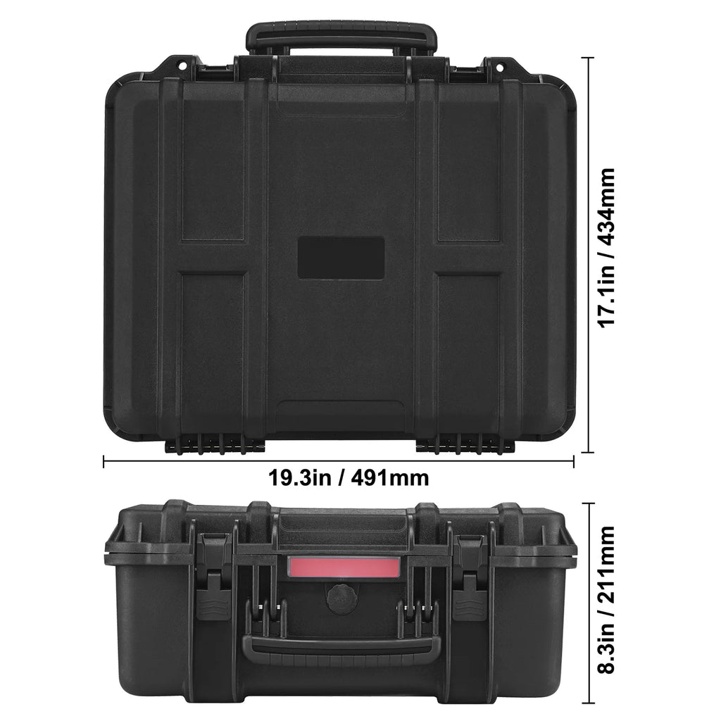 Best Seller ! Hard Pistol Cases with Pre-cut PU Foam Lining Waterproof Dust-proof Hard Lockable Pistol Case