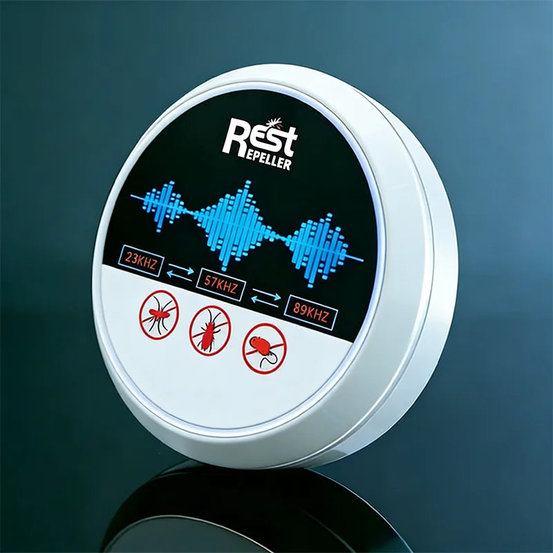 High-end Ultrasonic Pest Repeller,Fully Automatic /Repels Mosquitoes,Rats,Snakes & Insects,Home ﻿