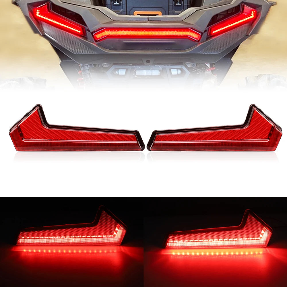 LED Taillights Rear Lamps UTV Tail Lights for Polaris RZR XP 1000 Turbo Sportsman 570 850 1000 2018-2023 Accessories