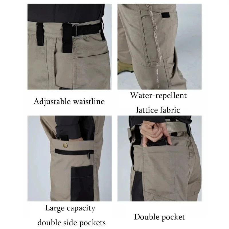 New ! 300 in stock/Outdoor Tactical Cargo/Multi-Pocket Durable Heavy Duty Work Trousers
