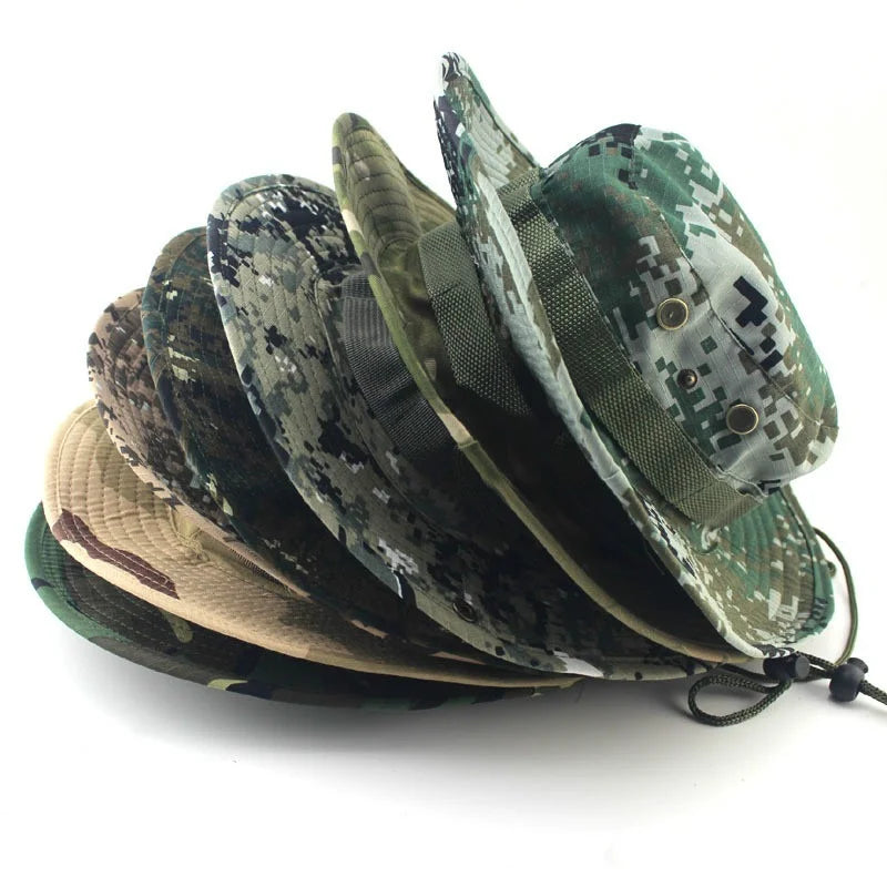 New Backup -collapsing Boonie Men Outdoor Sports Sun Hats