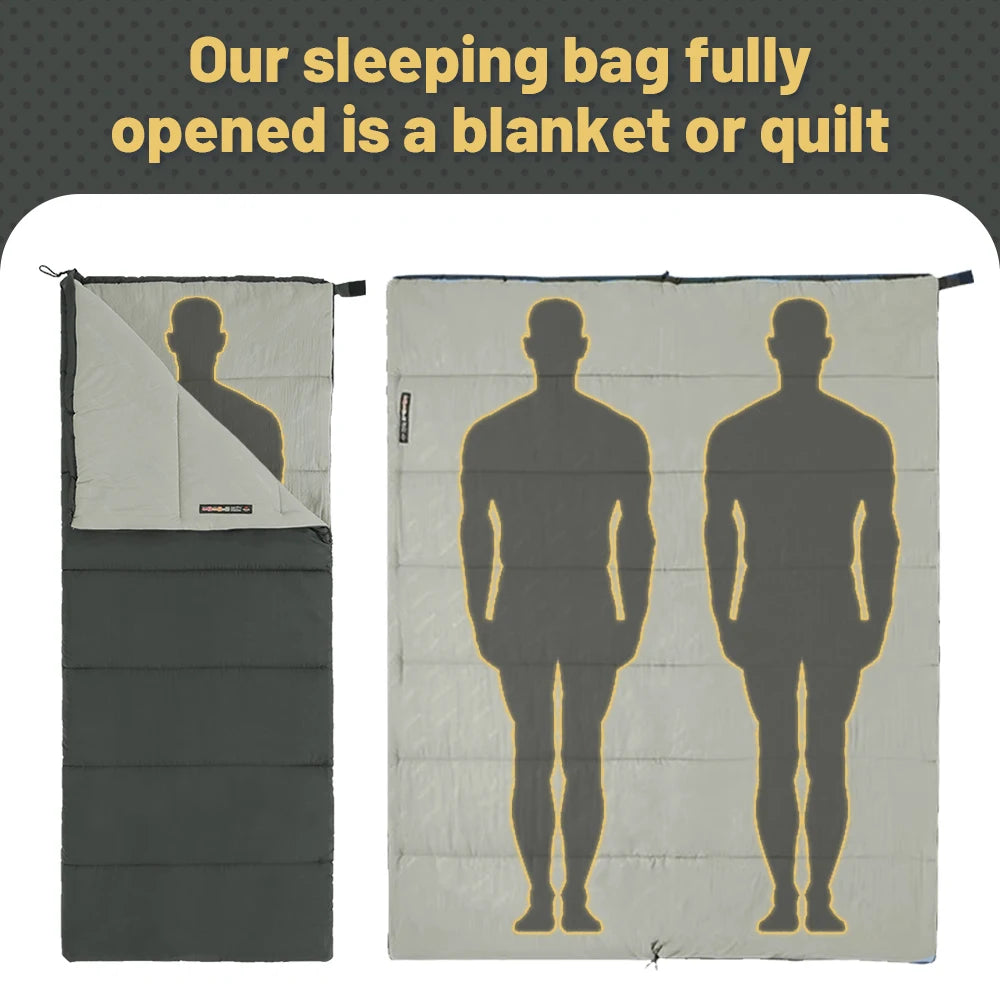 Bed Roll/Waterproof Ultralight Double Quilt Washable/ Outdoor Sleeping Bag