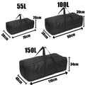 Oxford Fabric Outdoor Waterproof Storage Bag | 55L-150L