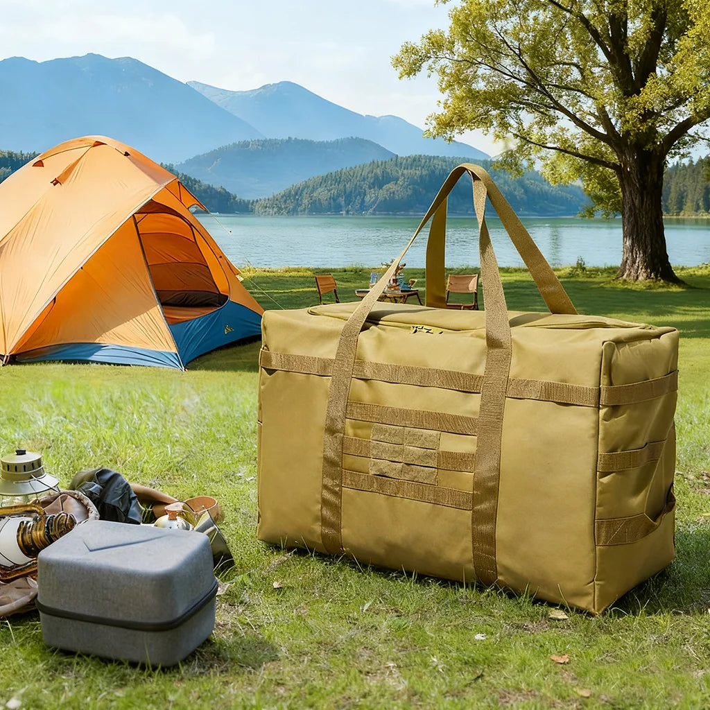 Large Duffle Bag (60L/90L Capacity Optional) - For Gear, Camping Storage, Travel Sports Equipment