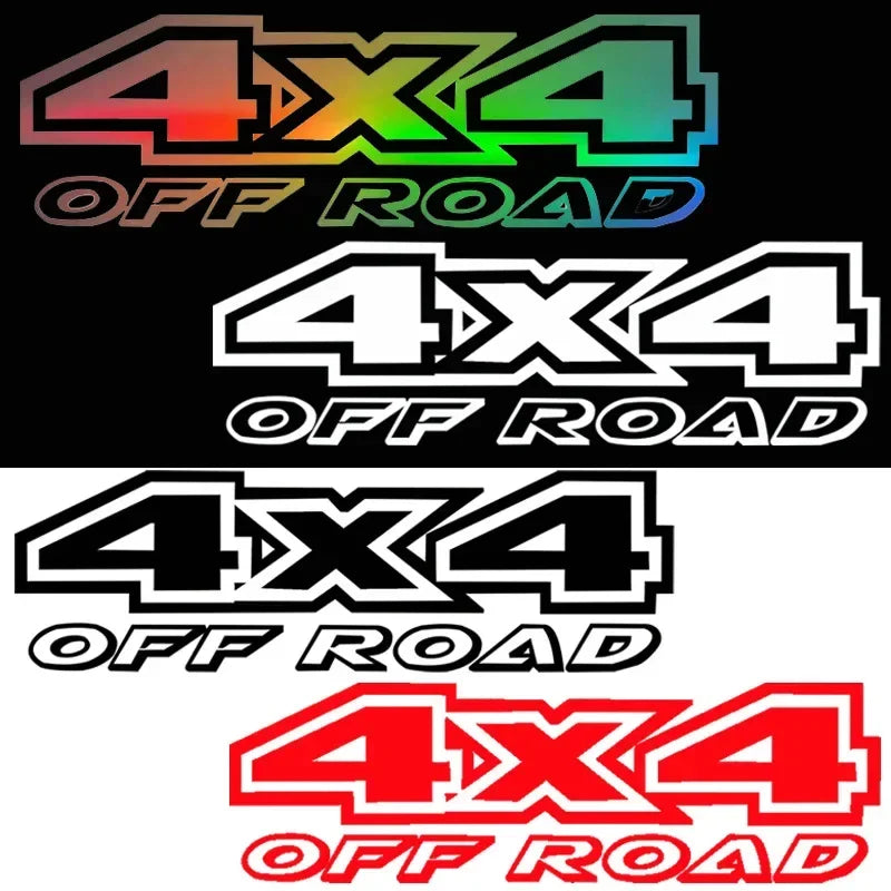 All New Timberline  Issued 4X4 OFF ROAD Color Scheme Graphic Vinyl Decal Accessories