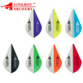 36pcs Arrows Vanes 2inch Plastic Vane Feather for Carbon Arrows ID6.2mm Hot Buy! Color Choice