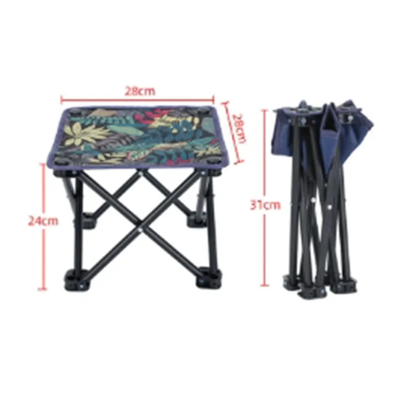 1PC Portable outdoor Collapsible Stool Fishing Bench