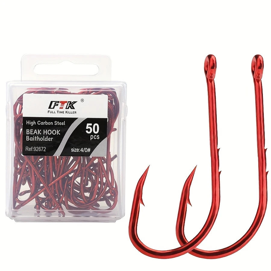 Size 4  Live BaitHolder Carp Fishing /Jig Worm Hooks Tackle