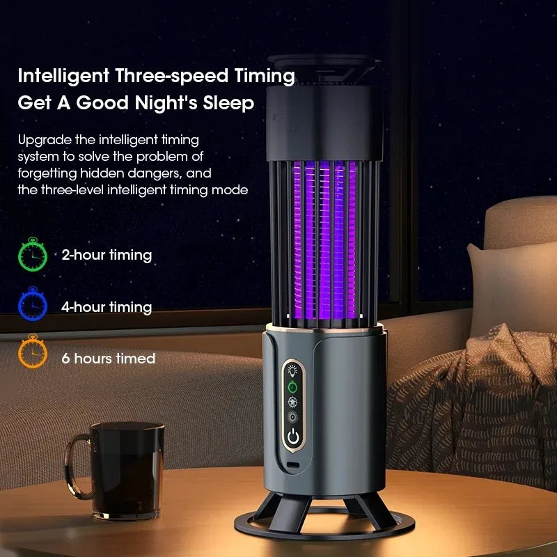 Our Choice !! Mosquito Killer Lamp 2-in-1 Anti-Mosquito  Zapper Rechargeable