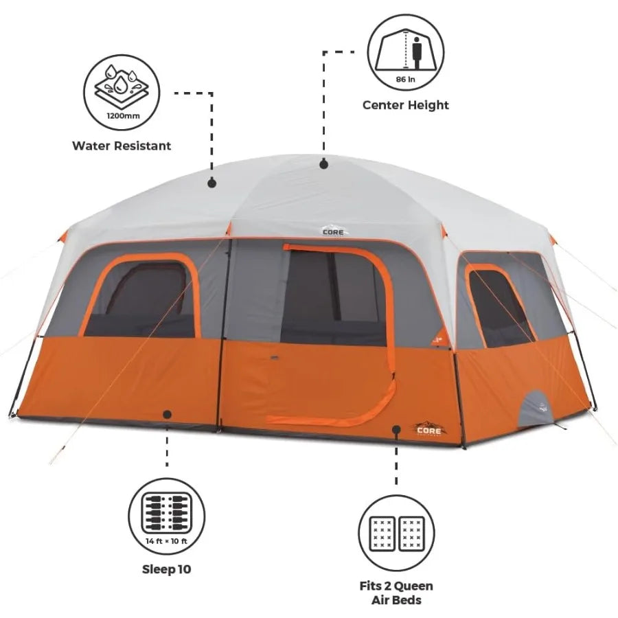 10 Person/ 11 Person/ 12 Person Large Camping and Outdoor Adventures