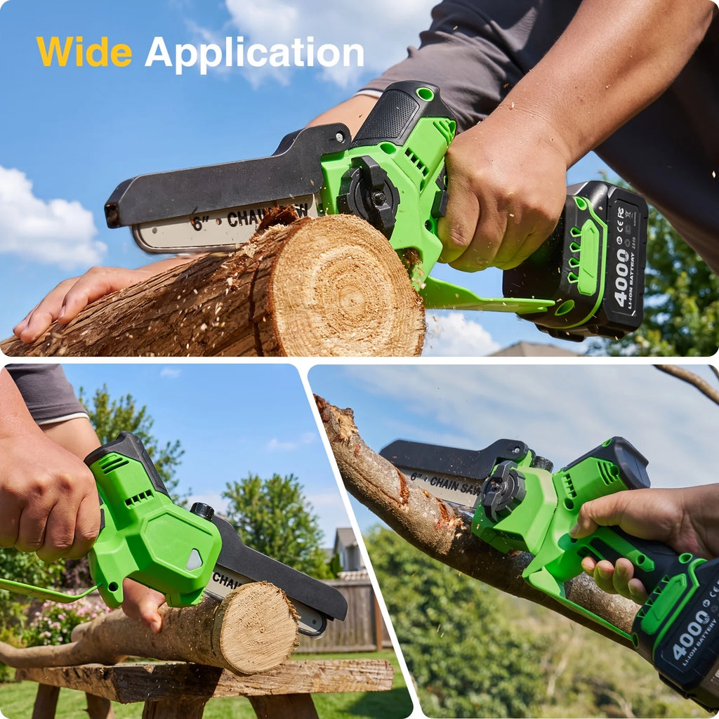 Timberline Choice Cordless  Handheld Wood Cutting  Chainsaw For 18V Makita Battery