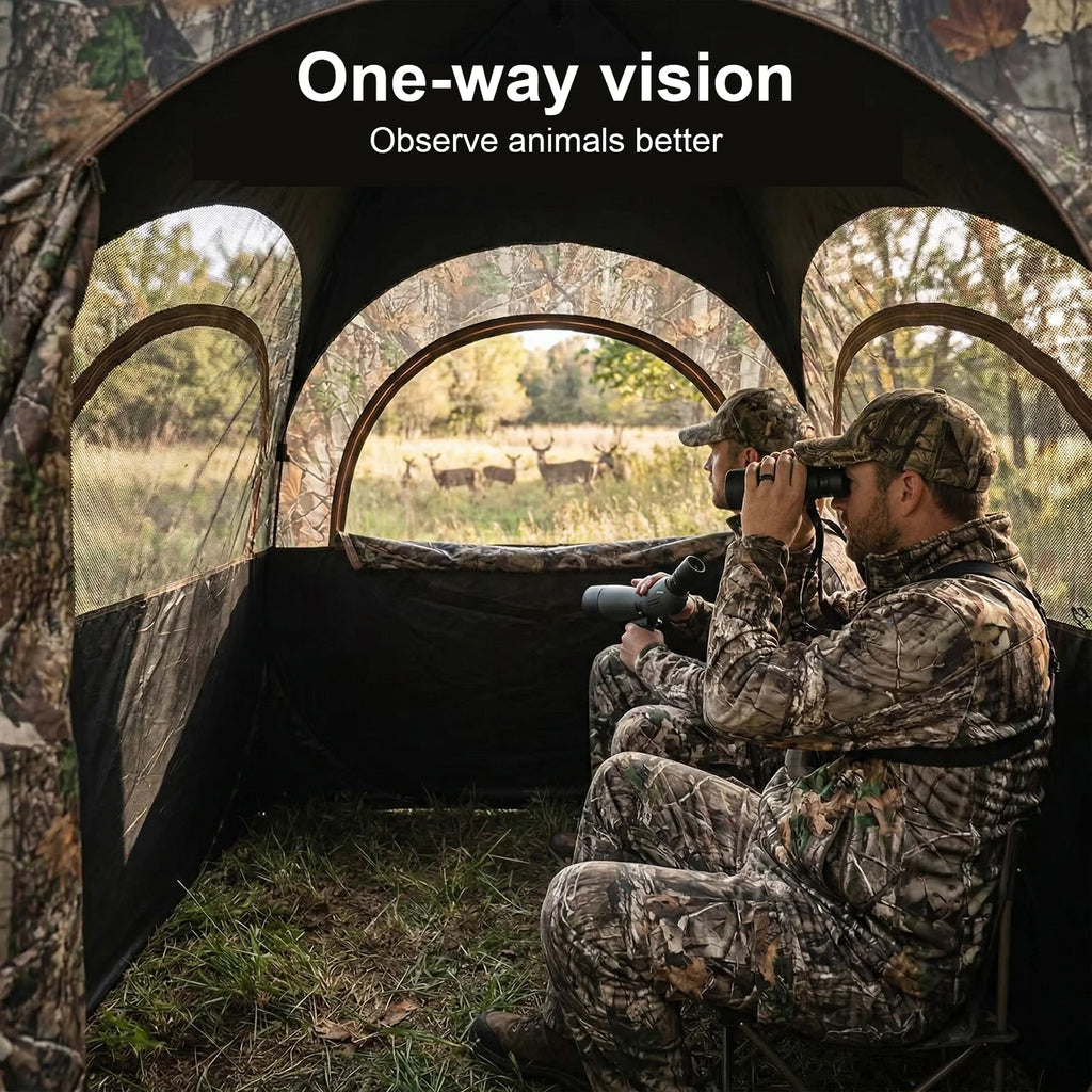 Secret Spot Hunting Blind /Easy Setup And Storage Outdoor Camo Blind