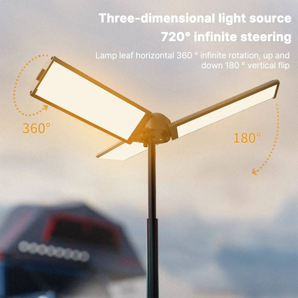 8000mAh Rechargeable Outdoor Portable Telescopic Hunters LED Light