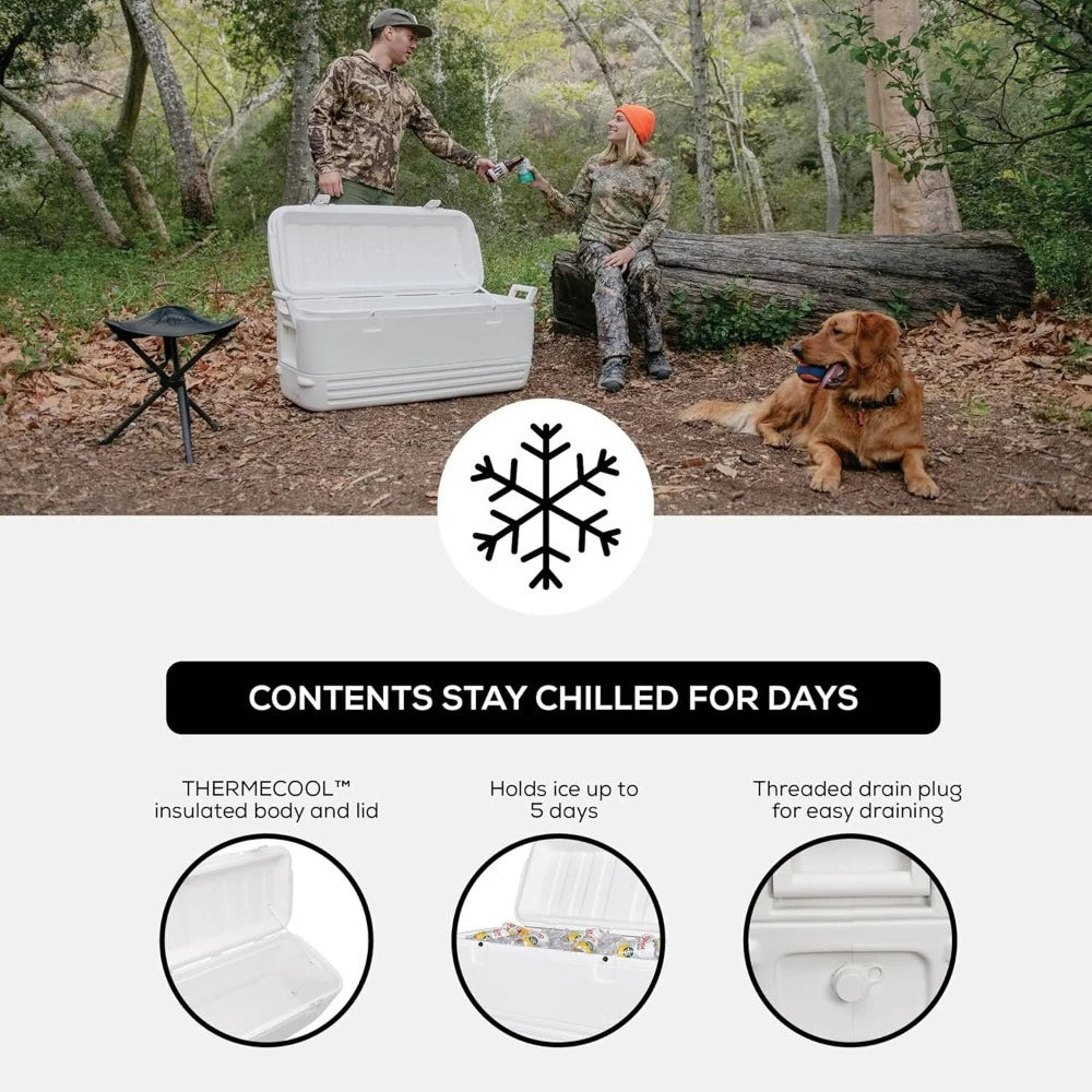 Ol' Reliable Oversized Insulated Hard Cooler Ice Chest