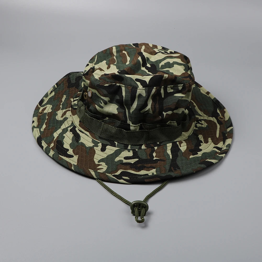 New Sizes-Tactical Boonie  Men /Women Outdoor  Sun Protective Design with Tactical Patterns