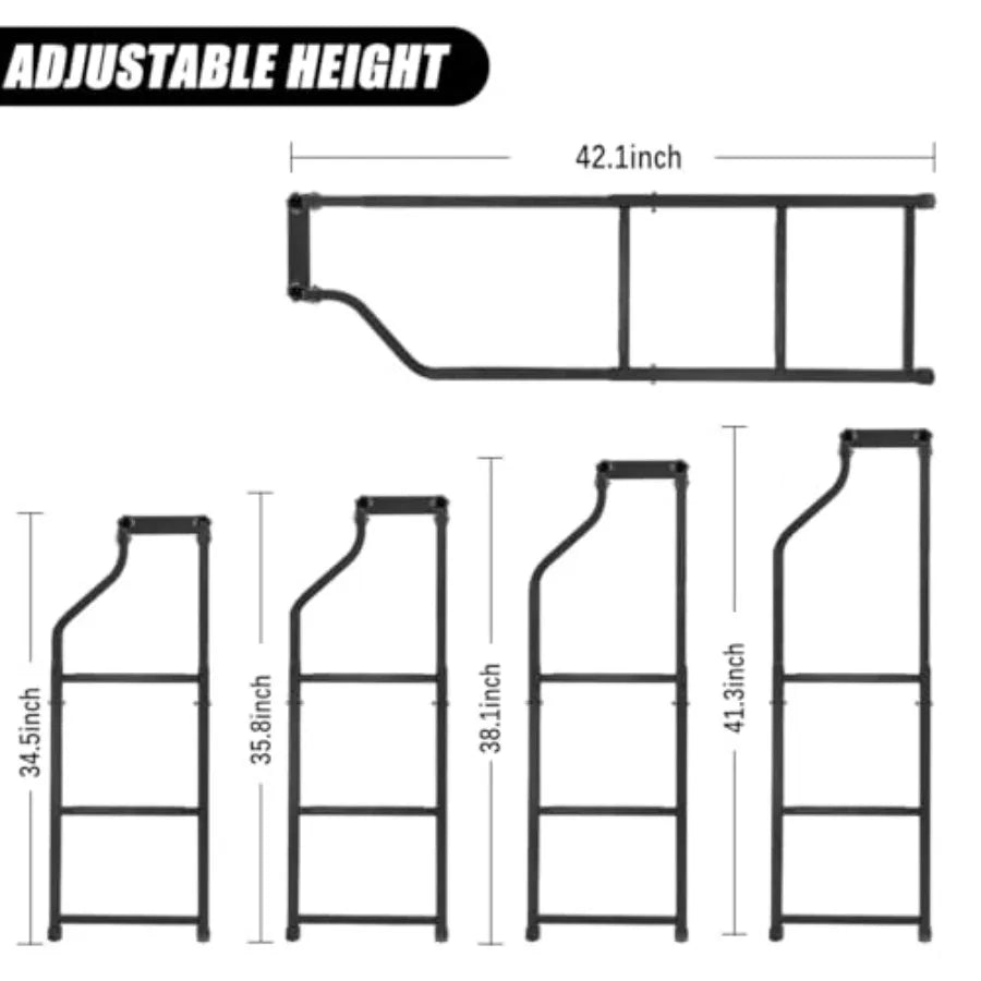 Pickup Truck Tailgate Ladder /Adjustable Universal Pickup Truck Bed Step