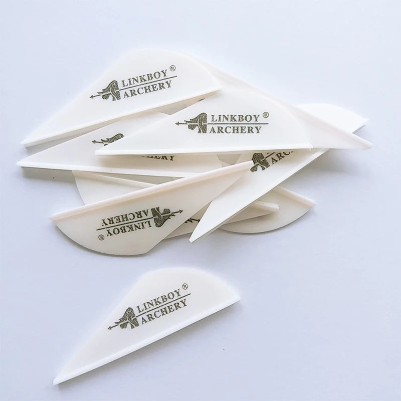 36pcs Arrows Vanes 2inch Plastic Vane Feather for Carbon Arrows ID6.2mm Hot Buy! Color Choice