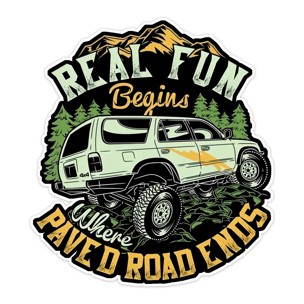 Timberline  Sports Latest off road 4х4 Waterproof Decal