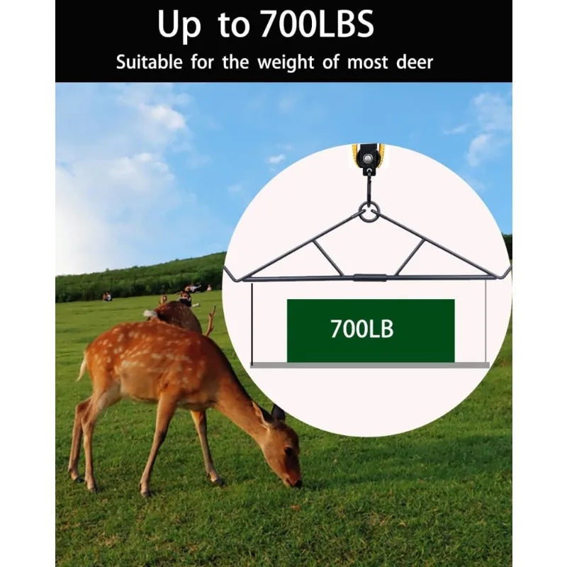 Hunting Gear Hanger Hoist/Drag Rope for All Game