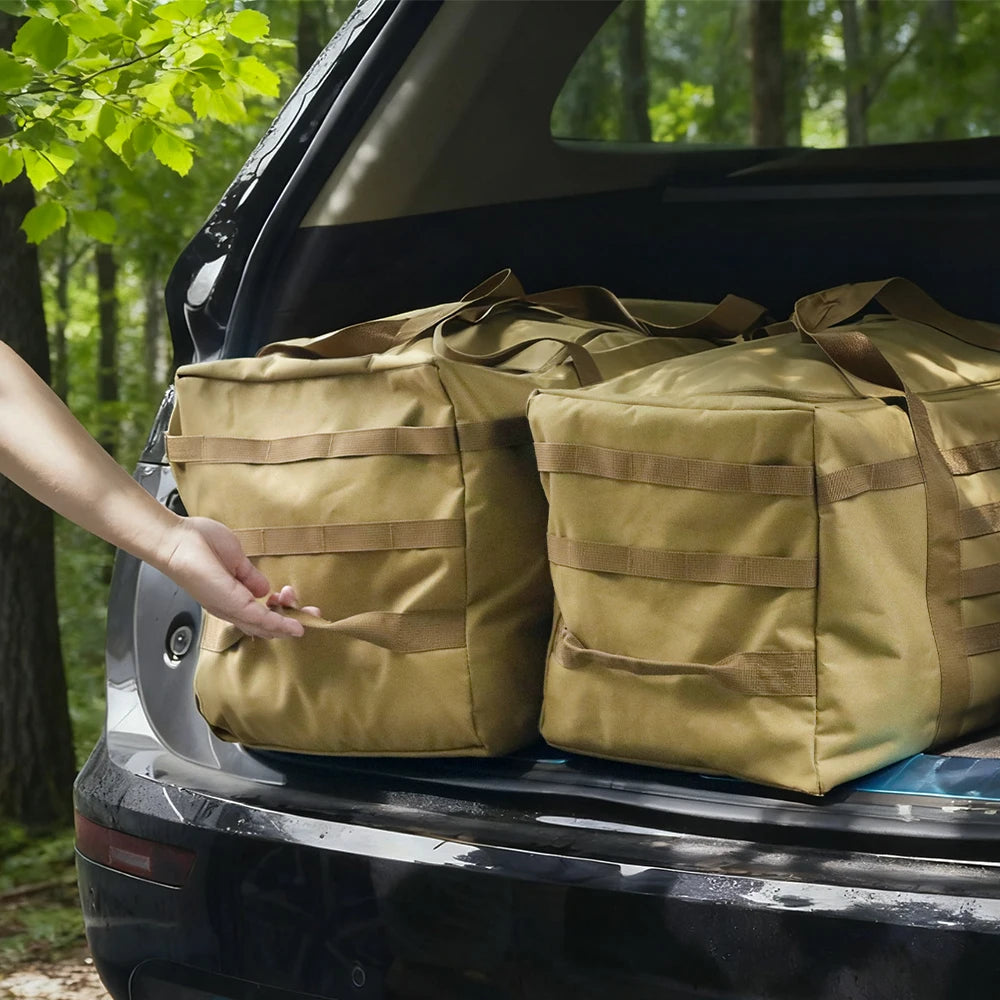 Large Duffle Bag (60L/90L Capacity Optional) - For Gear, Camping Storage, Travel Sports Equipment