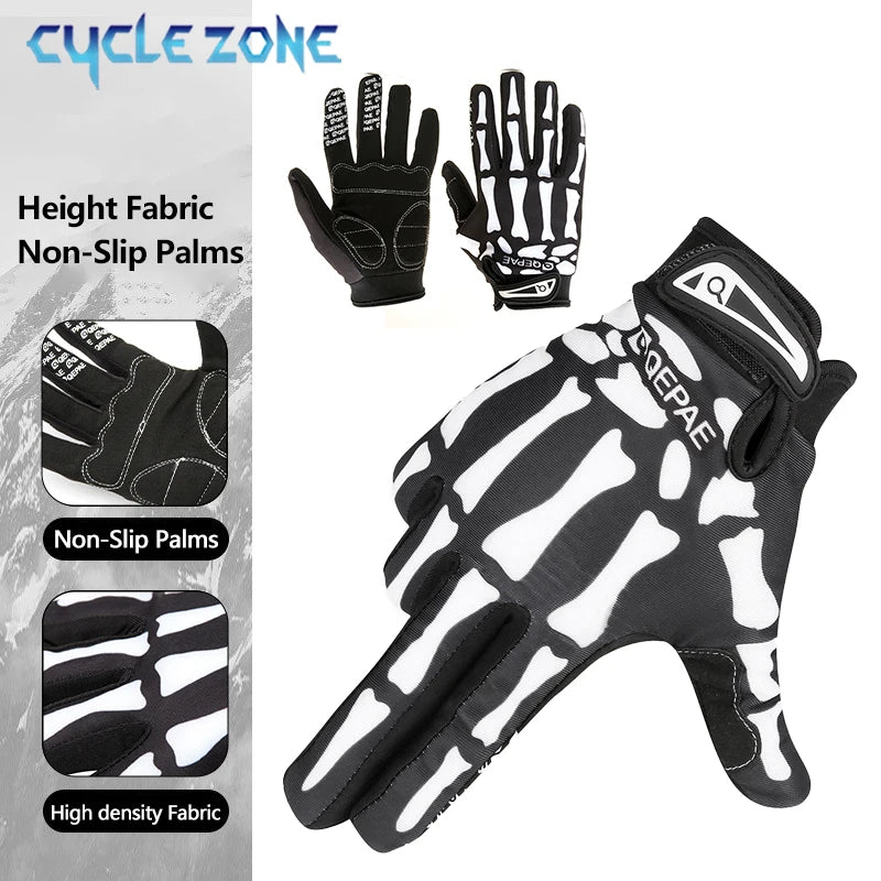 Color Choice Full Finger Ghost Skeleton Gloves for the Unique Hunter Assassin in the woods!