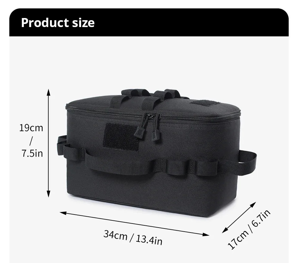 Outdoor Camping Gas Tank Storage Bag Large Capacity /Ground Nail Tool /Bag Gas Canister/ Cookware Kit Bag