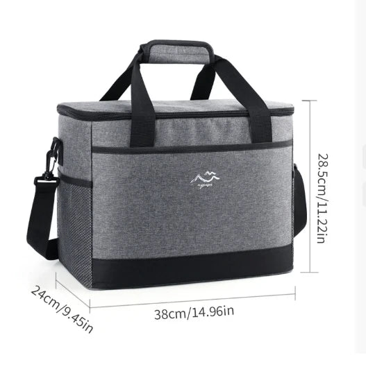 Large-Capacity Square Ice Box Bag /Fresh-Keeping Picnic Bag for Outdoor Use