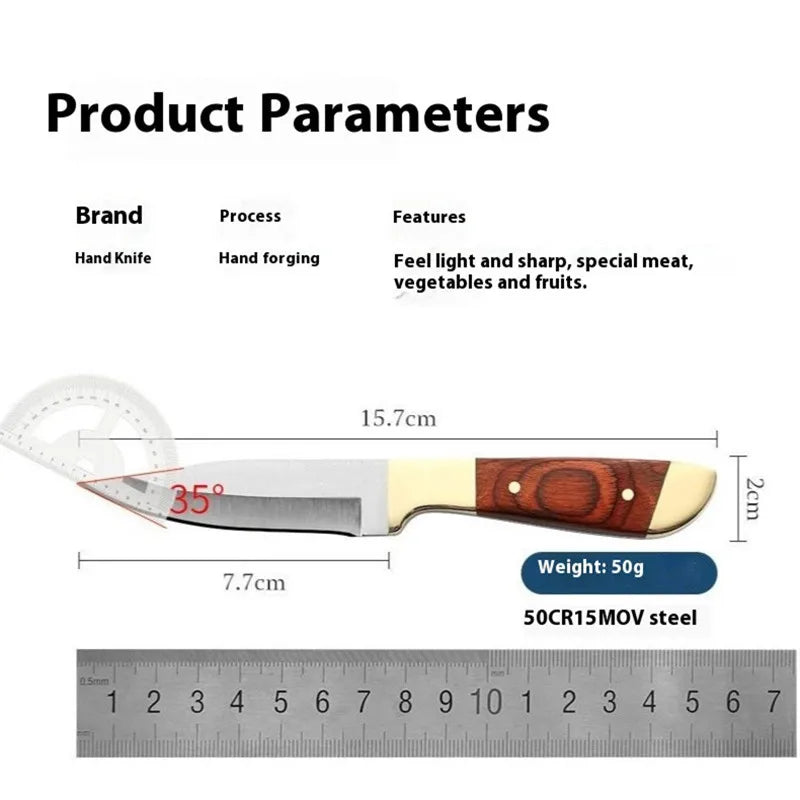 Copper head knife handlebar meat special knife THE SKINNER DESIGN