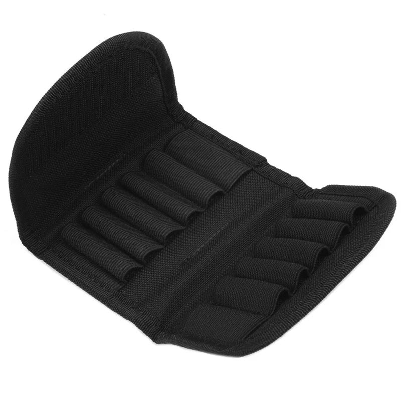 Flip open Ammo Pouch Cartridge Carrier 12 Round Rifle Ammo Bag Hunting Bullet Holder