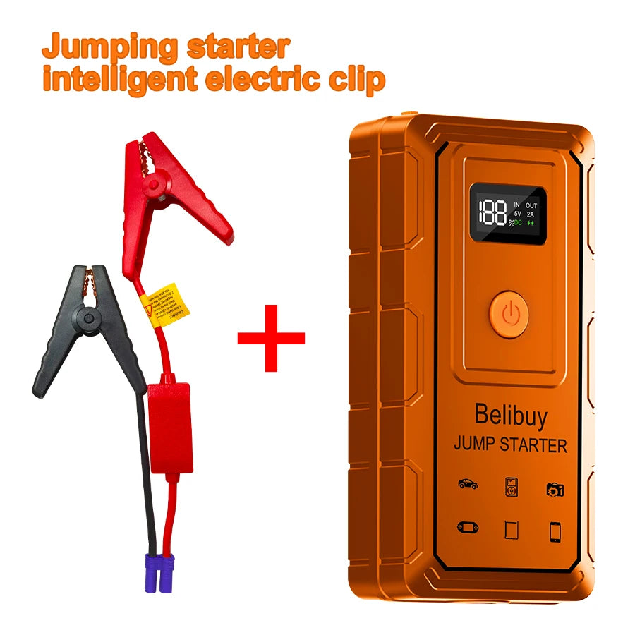 12VCar Battery Starter,5000mAh Portable Emergency Jump Starter,