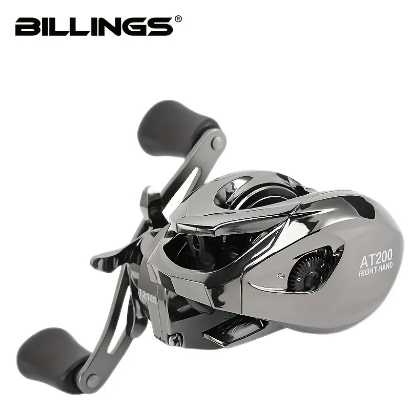 The Raker-7.2:1 Gear Ratio,5+1 Ball Bearing,18LB Max Drag,Baitcasting Reel,For Freshwater  Fish