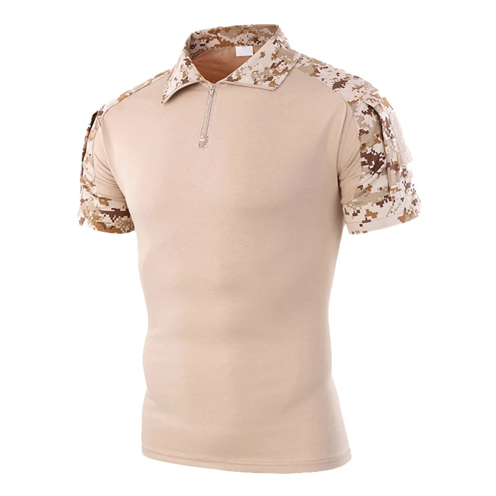 Tactical T-Shirts  Outdoor Sport Tee Quick Dry Short Sleeve Shirt